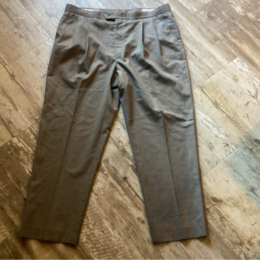 VTG SANSABELT System Dress Pants Pleated Front Straight Men’s 40x29